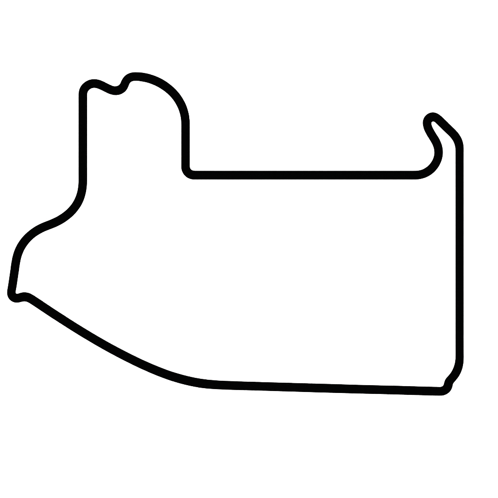 Las Vegas Strip Circuit layout